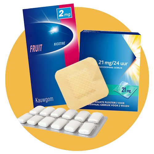 Nicotine vervangende hulpmiddelen